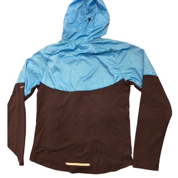 Women’s Large, zip up jacket, Nike Dry Fit, two tone - Picture 2 of 6